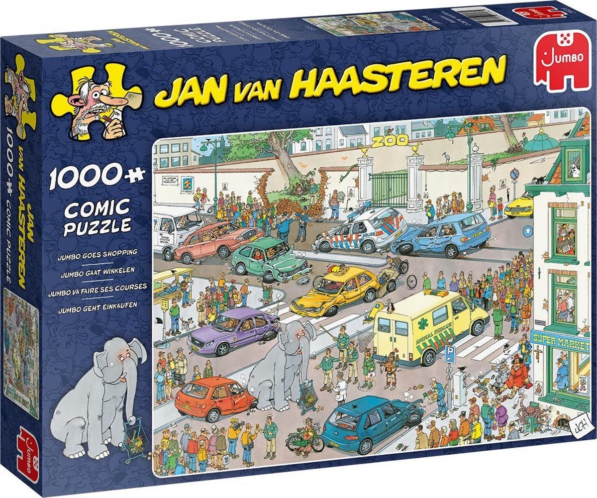PUZZEL 1000 ST. JVH JUMBO GOES SHOPPING ()