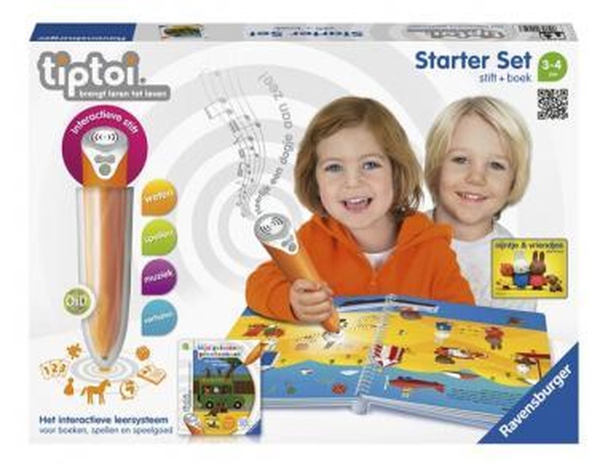 TIP TOI GELUIDEN/PRENTENBOEK 3-4 JR (STARTERSET)