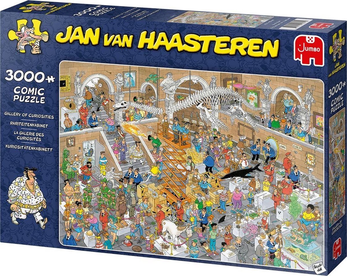 3000 ST.JVH - MUSEUM, 3000ST. (JAN VAN HAASTEREN PUZZEL - MUSEUM, 3000ST.)