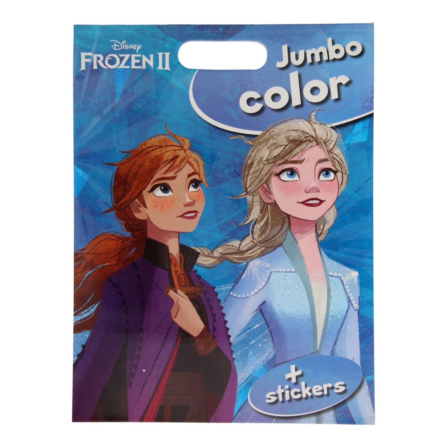 DISNEY FROZEN 2 JUMBO COLOR KLEURBOEK MET STICKERS (37 X 28 CM)