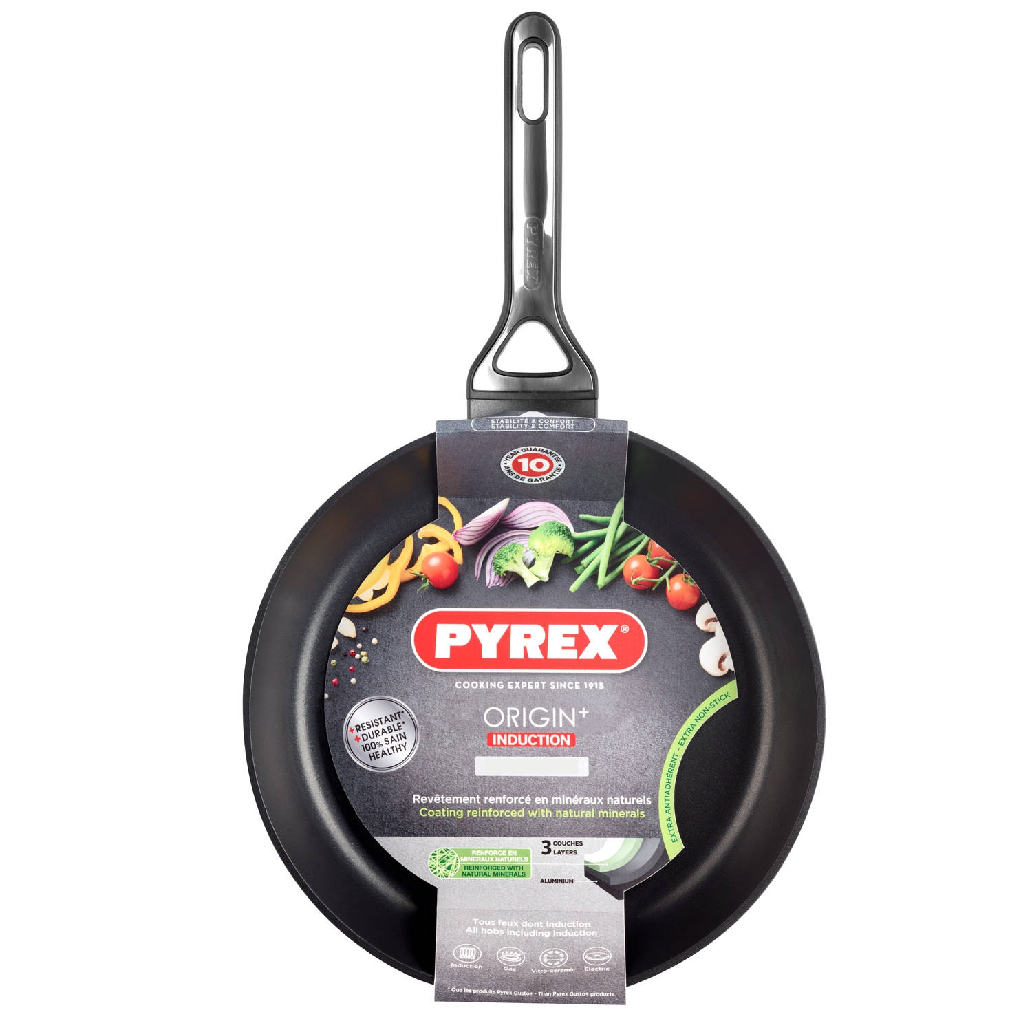 PYREX ORIGIN+ INDUCTION KOEKENPAN 20CM ()