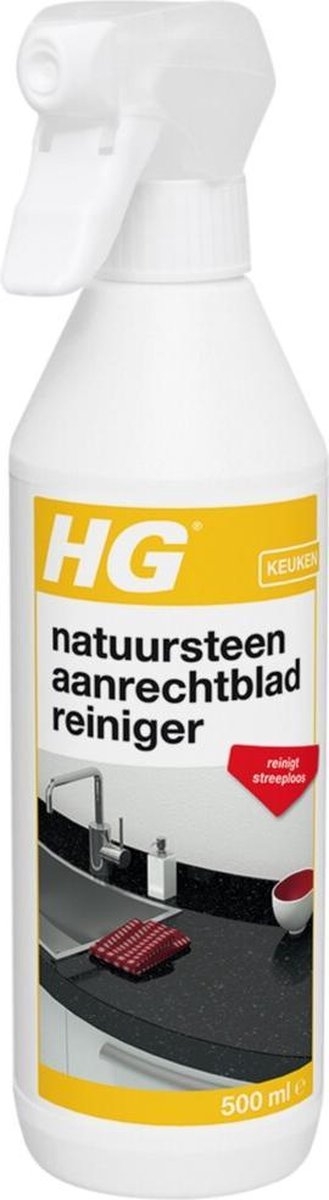 HG NATUURSTENEN AANRECHTBLADREINIGER 0,5 LTR. (KEUKEN)