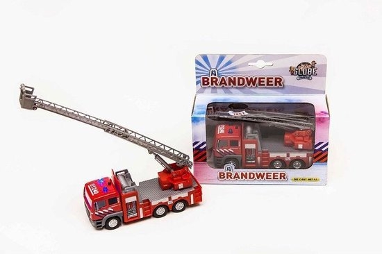 BRANDWEER LADDERWAGEN 16CM ()