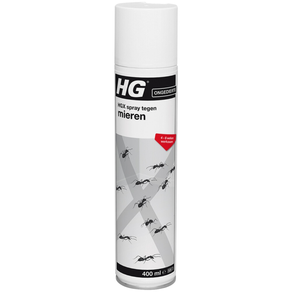 HG X SPRAY TEGEN MIEREN 400 ML. (INSECTICIDEN)