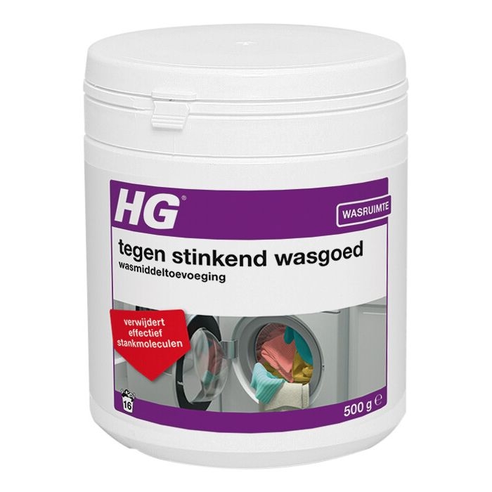 HG WASMIDDELTOEVOEGING TEGEN STINKEND WASGOED 500 GR ()