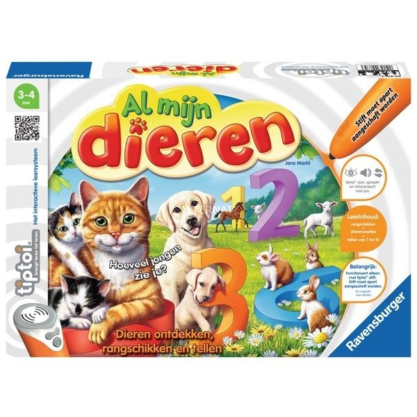 TIPTOI® SPEL AL MIJN DIEREN (TIPTOI SPEL AL MIJN DIEREN)