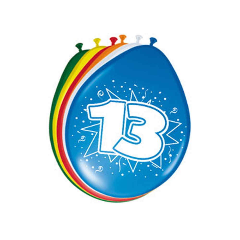 Ballonnen 30CM 13 JAAR /8 ()