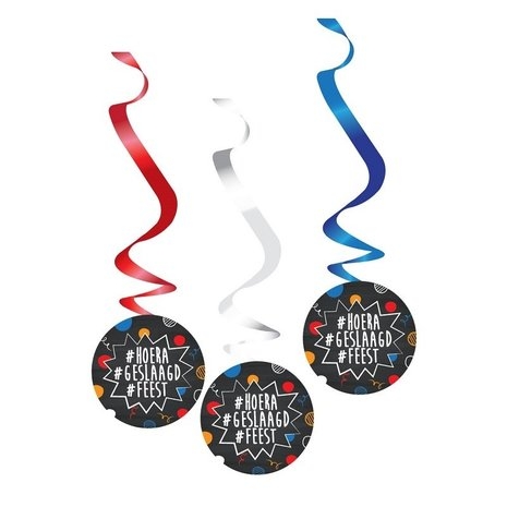 HANGDECORATIE GESLAAGD! 5 STUKS ()