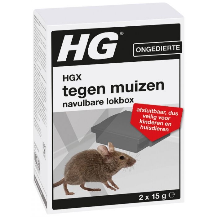 HGX TEGEN MUIZEN NAVULBARE LOKBOX ()