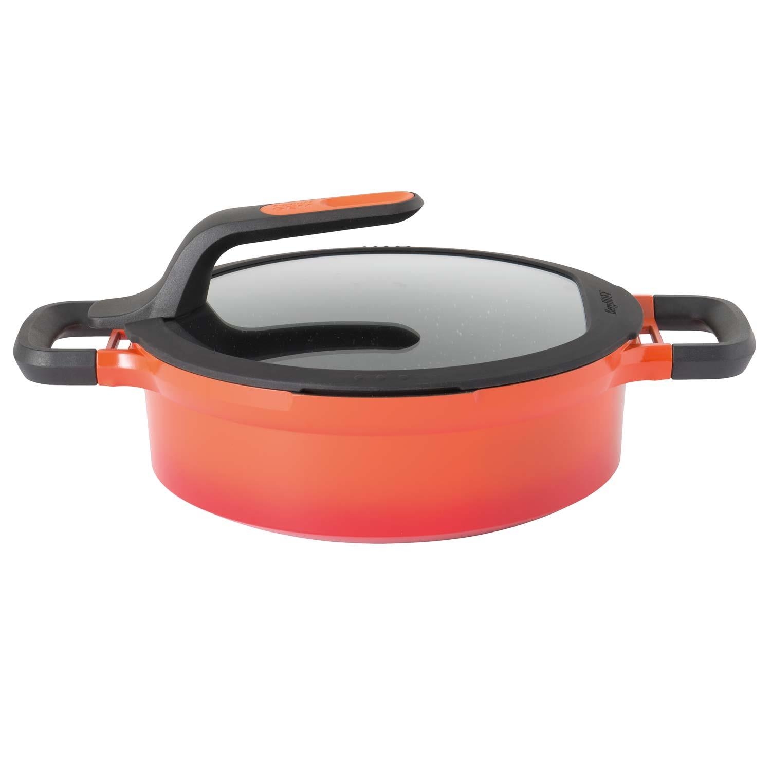 BERGHOFF KOOKPAN 24CM ROOD 3,3LTR ()