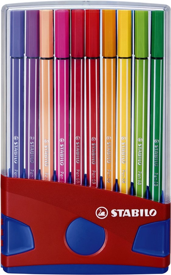 VILTSTIFTEN STABILO PEN 68 COLORPARADE: 20 STUKS (6820031) ()