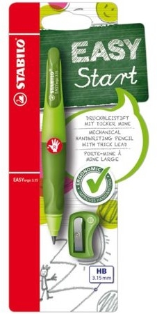 STABILO EASYERGO 3.15 R GROEN/DONKER GROEN BLISTER (B-46879-5)