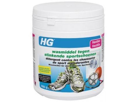 HG WASMIDDEL TEGEN STINKENDE SPORTSCHOENEN 500 GR. (TEXTIEL)